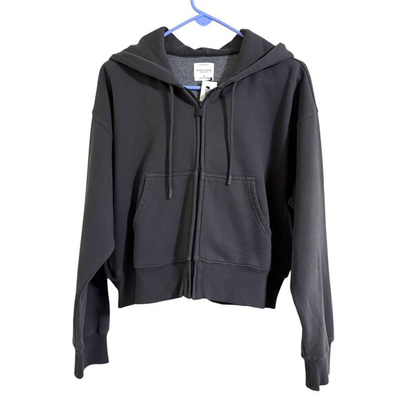 NWT Aritzia Cozy Sweatfleece Boyfriend Boxy Zip Hoodie - Picture 5 of 10